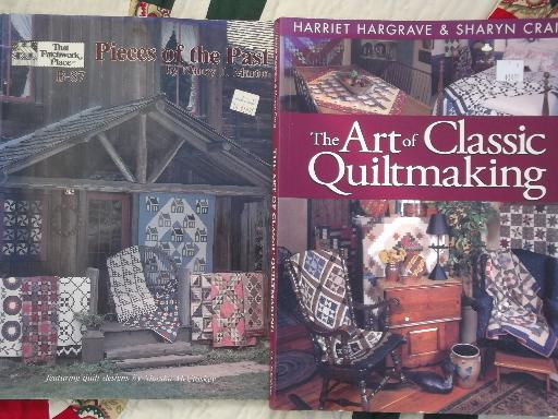 photo of quilting books lot - patchwork quilt blocks, historic / vintage patterns #3