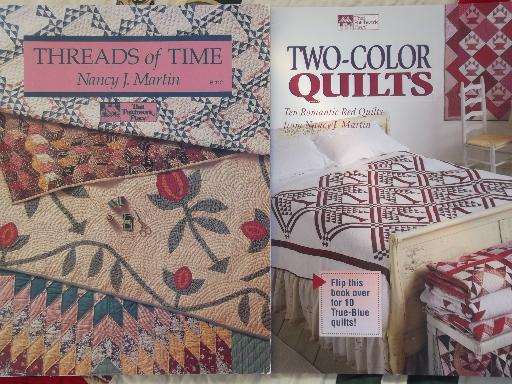 photo of quilting books lot - patchwork quilt blocks, historic / vintage patterns #14