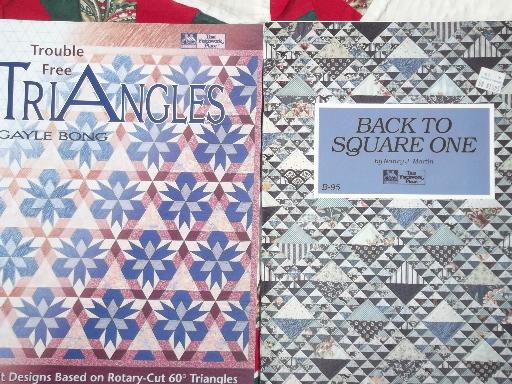 photo of quilting books lot - patchwork quilt blocks, piecing patterns & techniques  #3