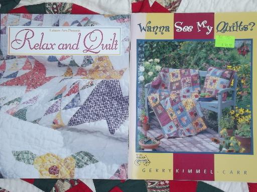 photo of quilting books lot - patchwork quilt blocks, piecing patterns & techniques  #5