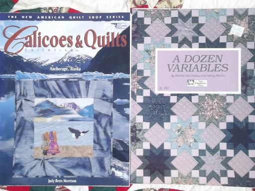 photo of quilting books lot - patchwork quilt blocks, piecing patterns & techniques  #6