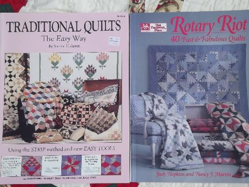 photo of quilting books lot - patchwork quilt blocks, piecing patterns & techniques  #9