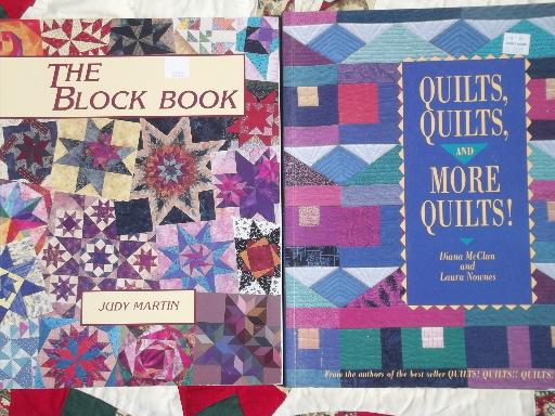 photo of quilting books lot - patchwork quilt blocks, piecing patterns & techniques  #11