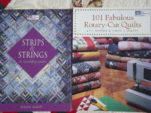 photo of quilting books lot - patchwork quilt blocks, piecing patterns & techniques  #13