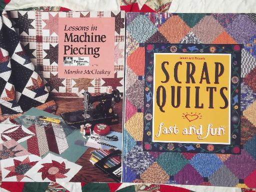 photo of quilting books lot - patchwork quilt blocks, piecing patterns & techniques  #16