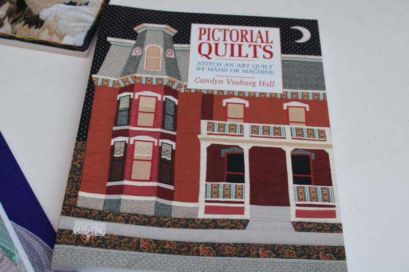 photo of quilting books lot, pictorial quilts custom needle art pictures from photos #8