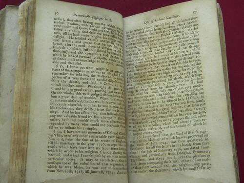 photo of rare antique 1802 Life of Col James Gardiner Jacobite Rebellion 1745 #4