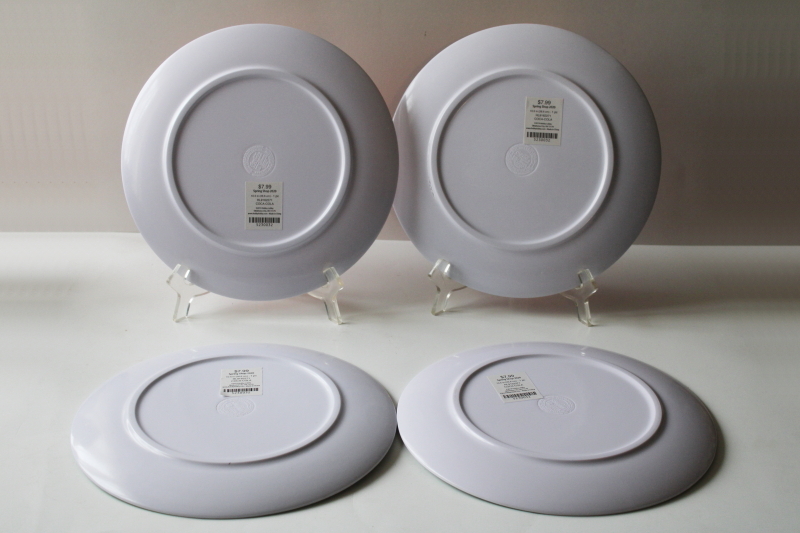 photo of retro Coke graphics red & mint green Cola Cola melamine plates & tumblers, Hobby Lobby 2020 labels  #7