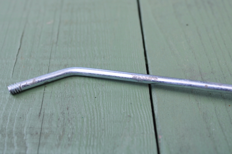 photo of rosette iron molds w/ handle, traditional flower & Christmas tree shapes for holiday cookies  #3