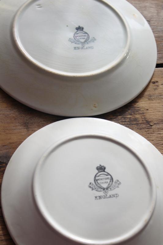 rustic vintage ironstone dishes, plain white plates modern farmhouse ...