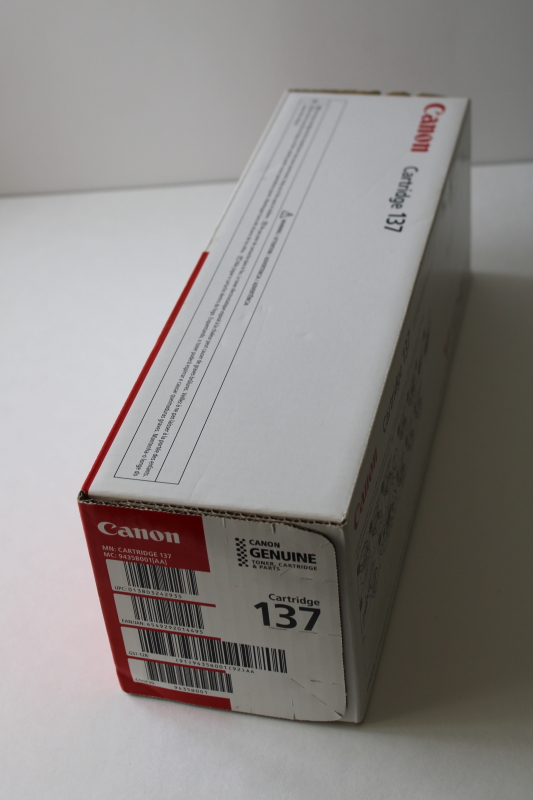 photo of sealed ink toner cartridge Canon 137 exp 3 2022, fits MF 210 220 230 240 series LBP151 D570  #6