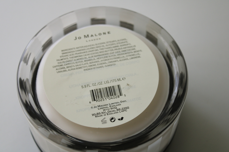 photo of sealed jar Jo Malone 5.9 oz body creme, discontinued scent Peony & Blush Suede cream #4