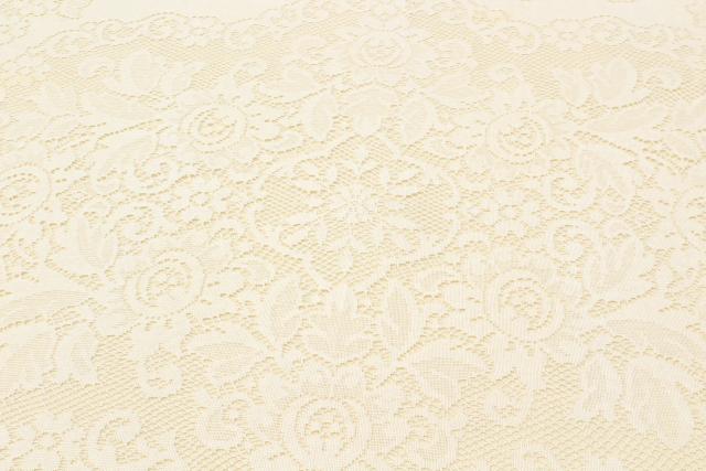 photo of shabby cottage chic vintage lace tablecloths lot, white and ivory lace cloths #14