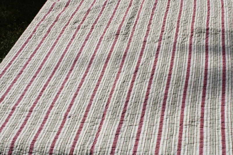 photo of shabby roses floral print cotton quilt bed cover, girly dreamy cottagecore bedding #6