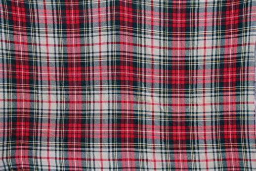 photo of shabby vintage wool camp blankets, plaid blankets & old army blanket for cutter fabric #5