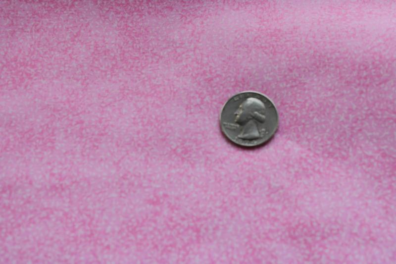 photo of shades of pink tiny print quilting cotton, 90s vintage Fabric Traditions antique look #4