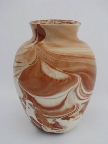 photo of signed alaska art pottery vase #1