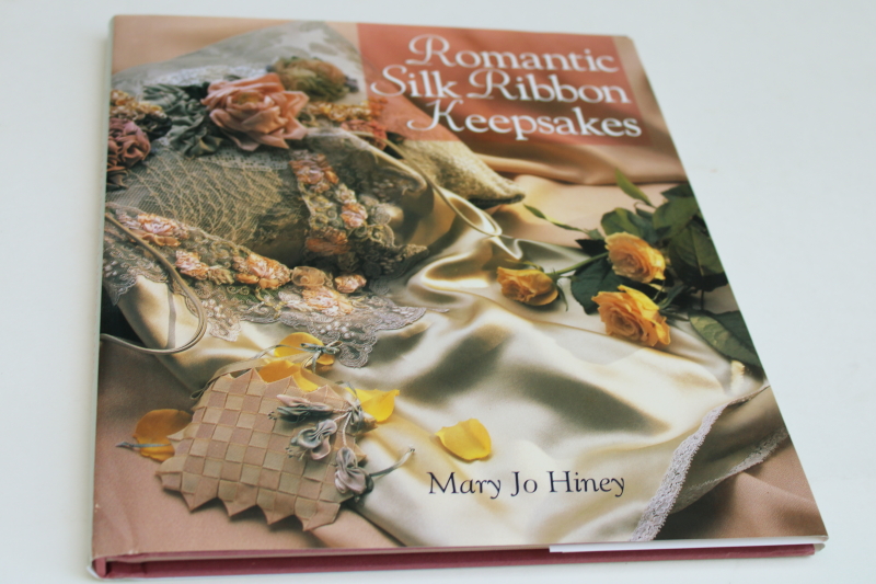 photo of silk ribbon embroidery heirloom sewing clothes & keepsakes to stitch, needlework book  #1