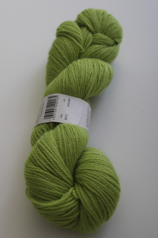 photo of so soft alpaca / wool yarn Bremont Valentina spring green discontinued color #4