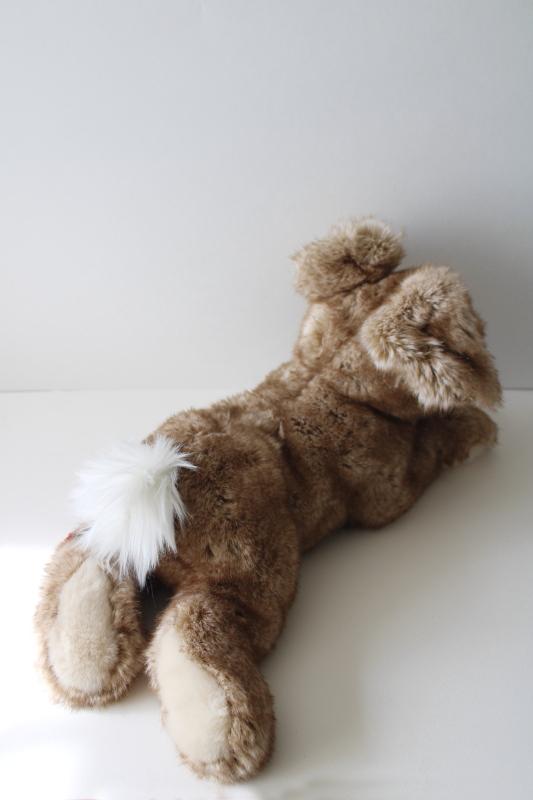 photo of soft floppy lop ears rabbit Douglas plush stuffed animal very posable Easter bunny toy #3