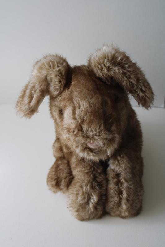 photo of soft floppy lop ears rabbit Douglas plush stuffed animal very posable Easter bunny toy #4