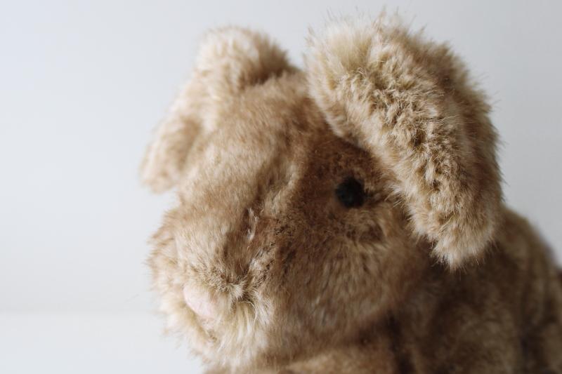 photo of soft floppy lop ears rabbit Douglas plush stuffed animal very posable Easter bunny toy #5