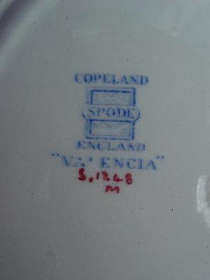 photo of spode valencia china vintage plates #3