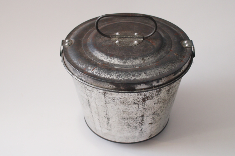 photo of steamed pudding mold for Christmas plum pudding, Williams Sonoma metal mold w/ cover  #8