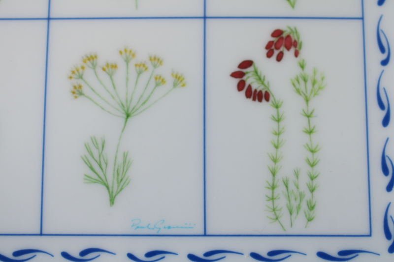 photo of summer wildflowers print unbreakable melamine serving tray, lap tray for meals #2