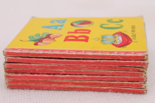 photo of tiny mini books library Lolly Pop 40s 50s vintage children's Lollipop book collection #7