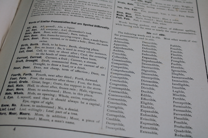 photo of two big antique books of Victorian era proper manners & etiquette, social & business forms, writing letters  #9