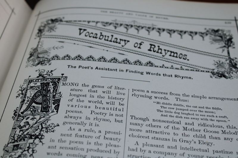photo of two big antique books of Victorian era proper manners & etiquette, social & business forms, writing letters  #17