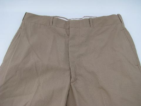 photo of vietnam vintage US military khaki tan shirt & pants #5