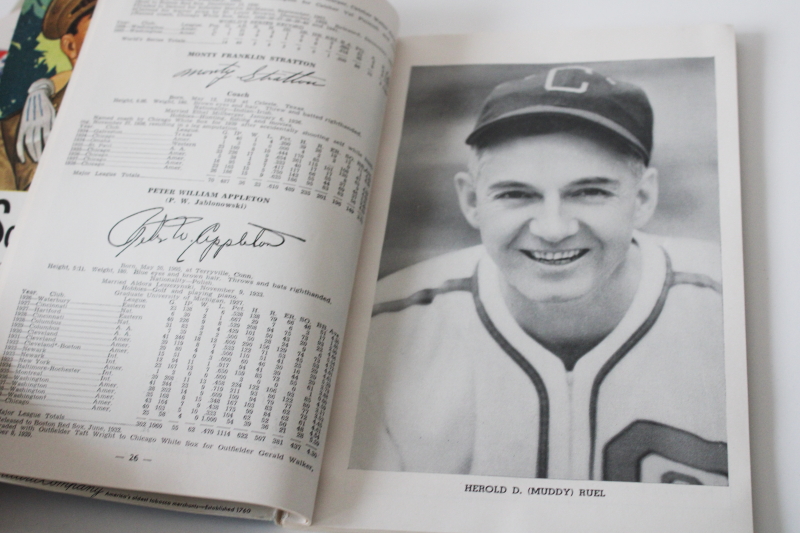 photo of vintage 1941 Baseball Register vintage sport scores & players All Stars Edition Sporting News  #6