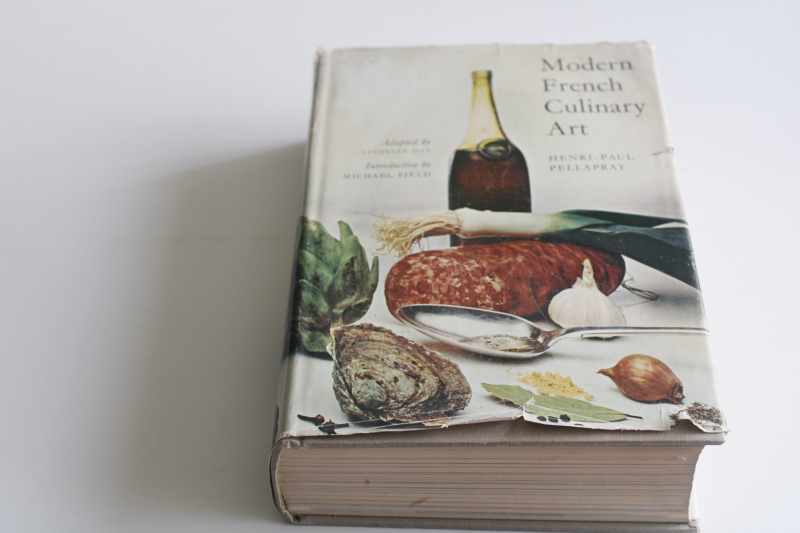 photo of vintage 1960s Modern French Culinary Art, huge cookbook recipes of France  #1