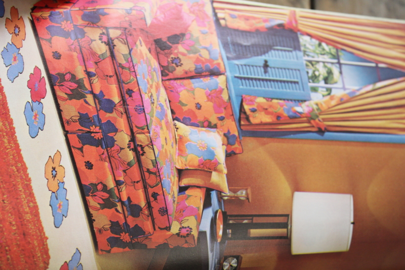 photo of vintage 1968 McCall's home decorating magazine, projects & ideas, Waverly fabrics etc  #4