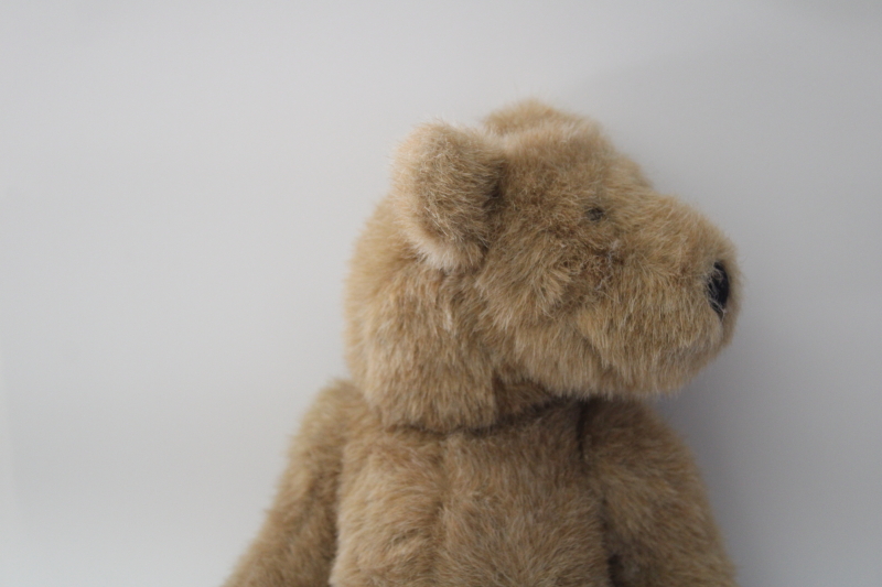 photo of vintage 1990 Boyds bear poseable jointed teddy bear Bubba primitive antique style #2