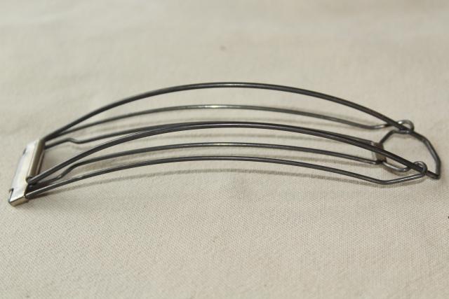 photo of vintage 20s 30s marcel wave metal clips for permanent waved flapper bob bobbed hair curlers #3