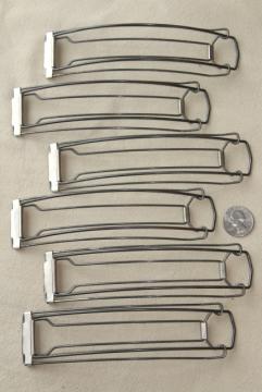 catalog photo of vintage 20s 30s marcel wave metal clips for permanent waved flapper bob bobbed hair curlers