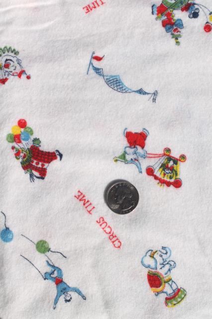 photo of vintage 36 wide cotton fabric w/ baby prints, soft flannel, plisse, pin cord corduroy #10