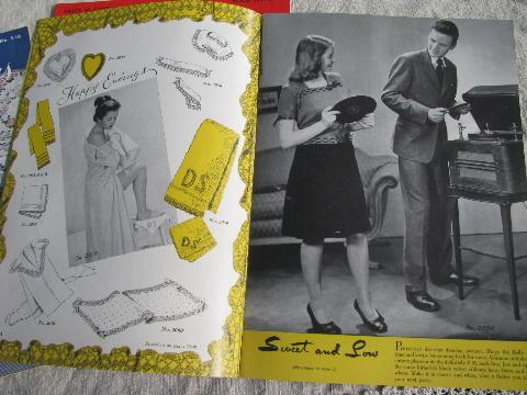 photo of vintage 40s fashions for teen-age girls, sweaters to knit, skirts to sew #3