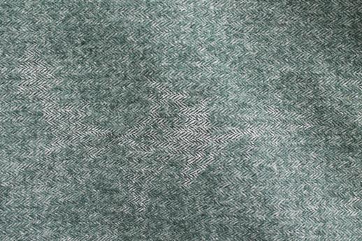 photo of vintage Amana label herringbone wool blanket, travel size throw, car or camp blanket #6