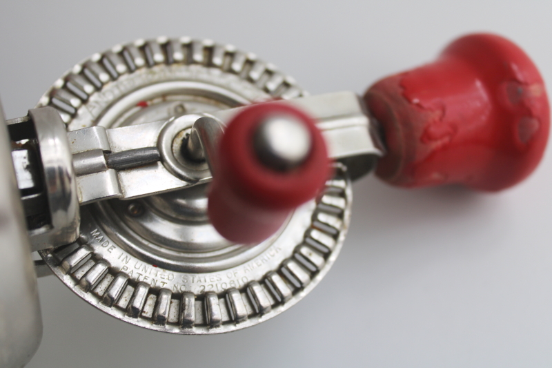 photo of vintage Androck eggbeater rotary mixer fits a 532 quart size Pyrex measure as beater jar  #5