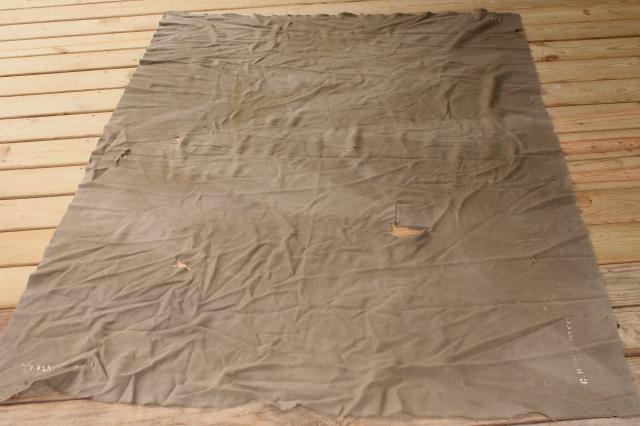 photo of vintage Army blankets lot, old wool blankets for camping, camp blankets  #6