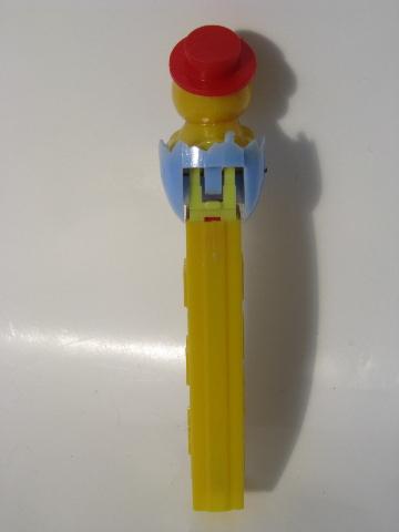 photo of vintage Austria Pez dispenser, Easter chick, no feet #4