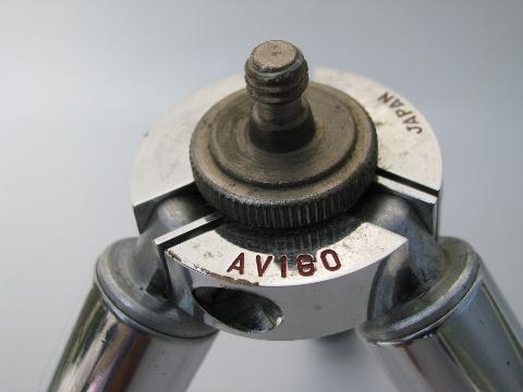 photo of vintage Avigo telescoping photography camera tripod #2