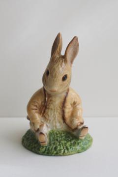 catalog photo of vintage Beswick china Benjamin Bunny Beatrix Potter character figurine