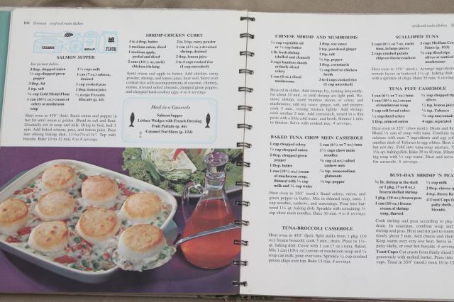 photo of vintage Betty Crocker cookbooks, Cooky book cookies, New Good & Easy recipes 1960s #6