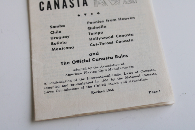 photo of vintage Canasta set complete decks playing cards, ponies print mid century modern green  #3