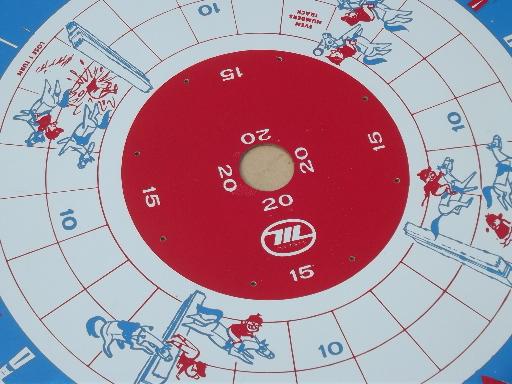 photo of vintage Carrom game board, 70s Munro games litho print gameboard #6